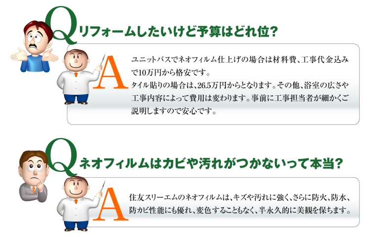 ネオパネル工法,Q&A,住友スリーエム,ネオフィルム,ご相談